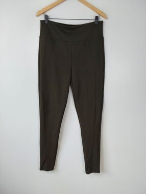 Assets By Spanx Olive Green Stretch High Rise Leggings